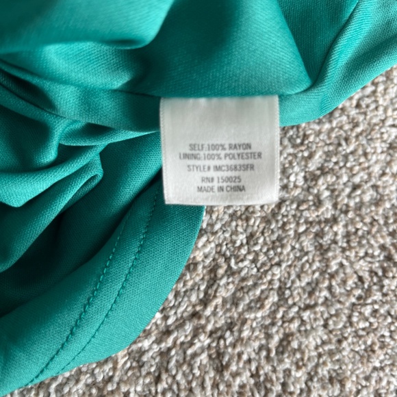 Green Mini Skirt - Picture 5 of 6